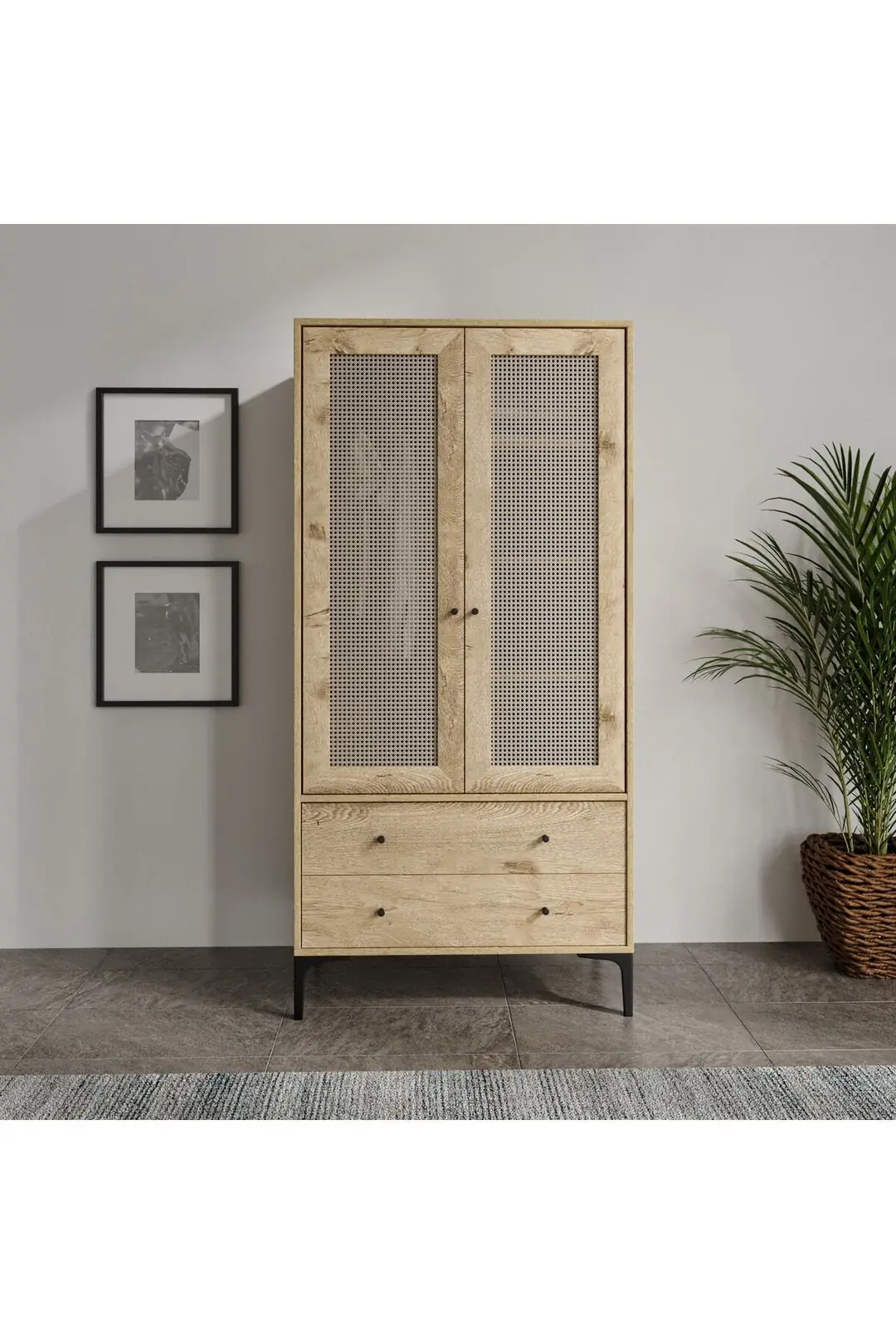 Trio 2 Kapılı Dolap (%100MDF) 3