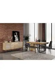 TRİO DEKORATİF MASA (90X190) 4