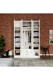 Nova 4 Kapaklı,2 Çekmeceli Dolap (%100MDF) 4