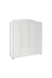 Romantic 4 Kapılı, 2 Çekmeceli, Avangart Dolap/gardırop(%100MDF) 4