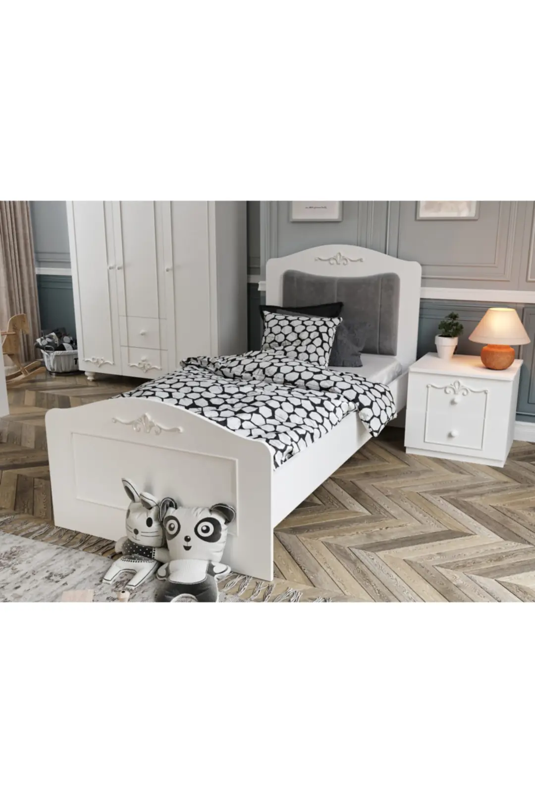 Romantic Çocuk Odası Takımı( %100mdf) 6