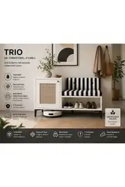 Trio Dekoratif Ayakkabılık 1