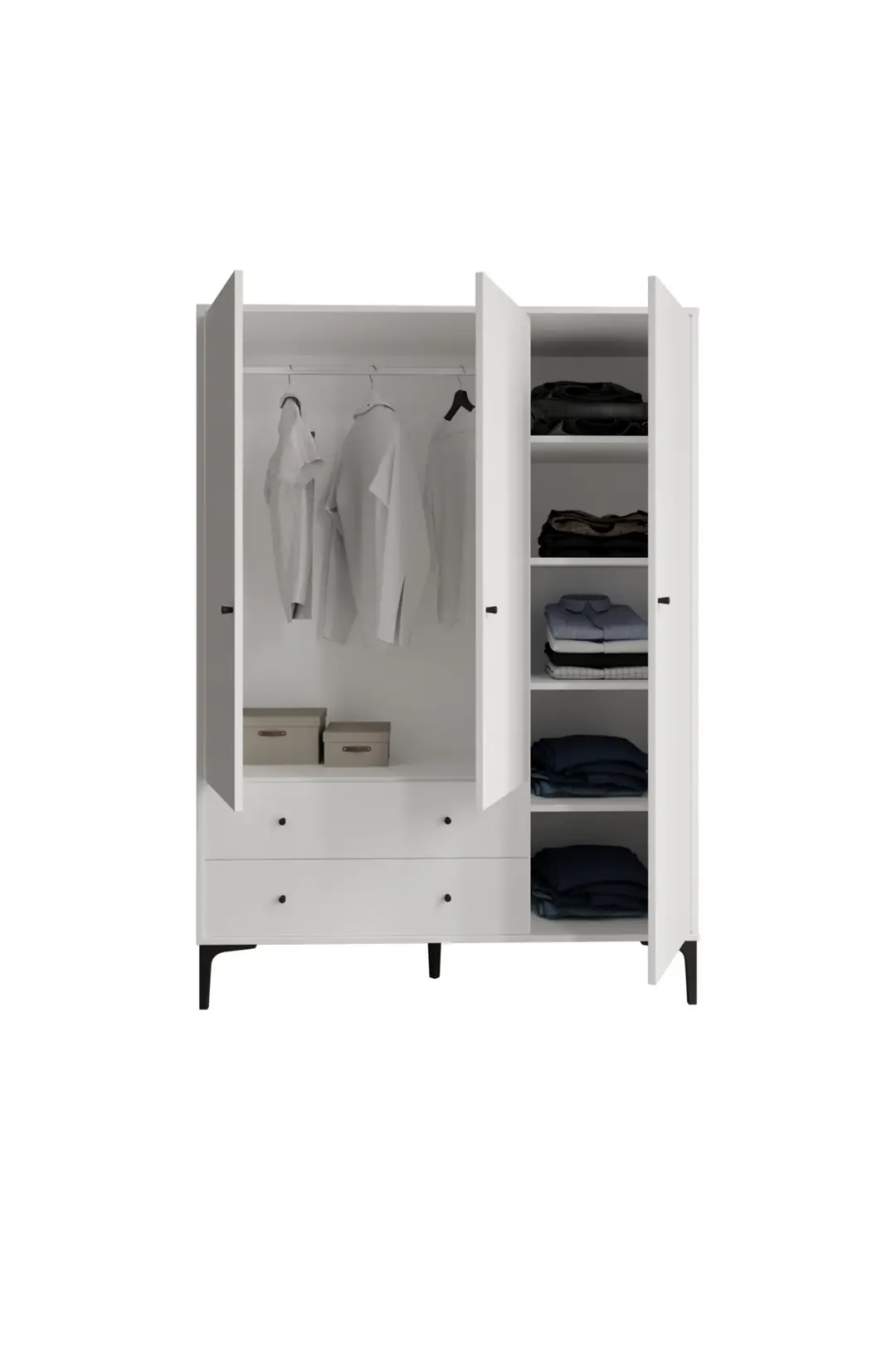FOCUS LİFE WHİTE GENÇ ODASI (%100MDF) 3