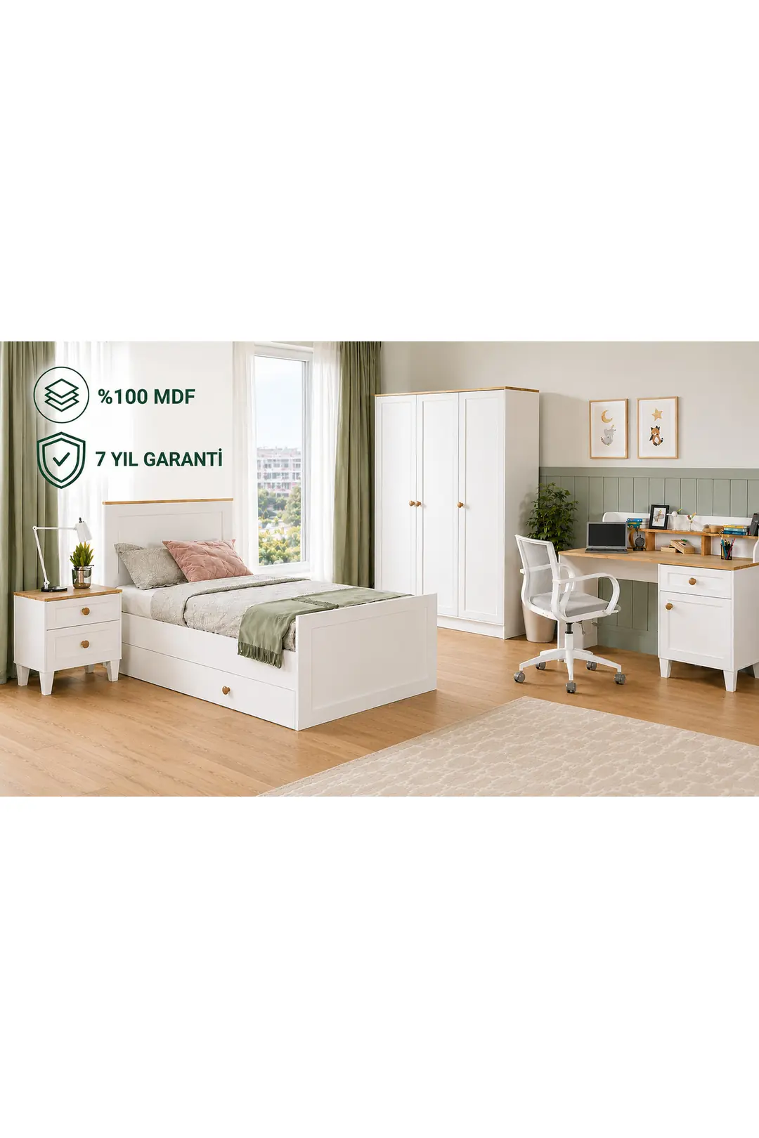 Smart L Genç Odası (%100mdf) 1