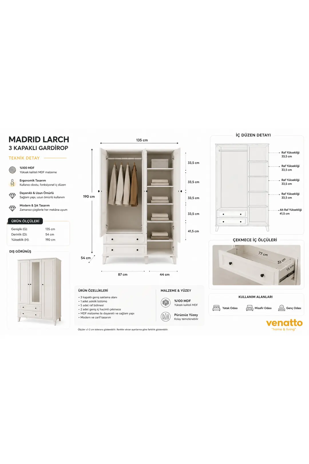 madrid life genç odası (%100mdf) 3