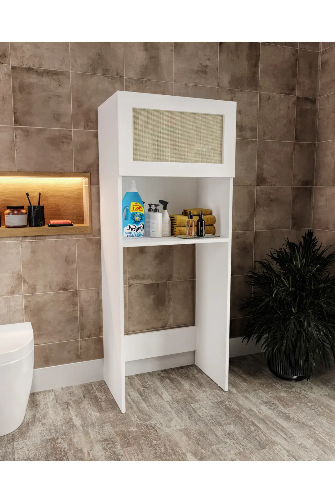 mona banyo,çamaşır makina dolabı(%100mdf) 5