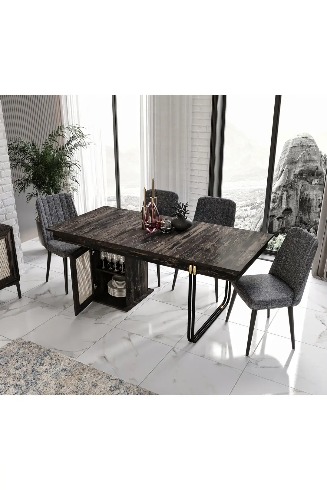 TRİOO TUVALO DEKORATİF MASA (%100MDF) 3