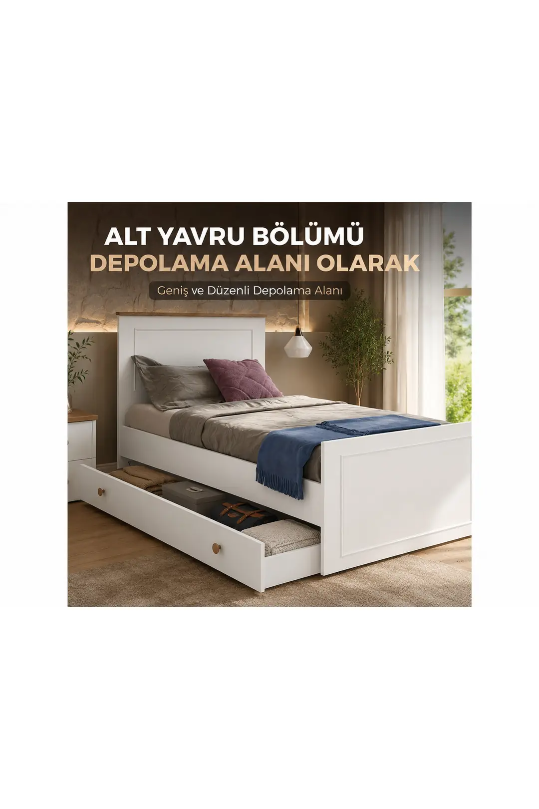 smart 3 kapılı aynalı genç odası takımı (%100mdf) 5