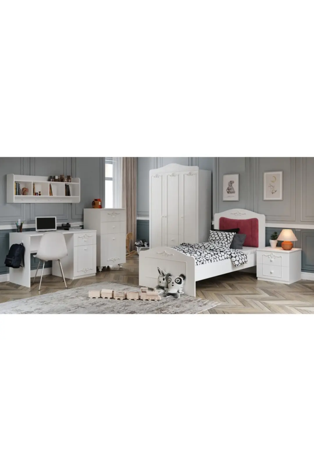 Romantic Çocuk Odası(%100mdf)