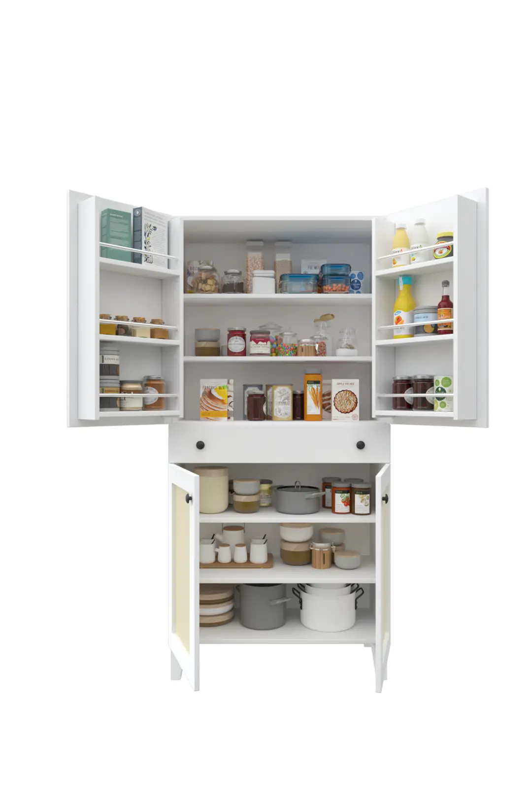 Leo Erzak Dolabı,Kiler Dolabı,kahve köşe dolabı ,ekmek,mutfak çok amaçlı dolap (%100mdf) 5